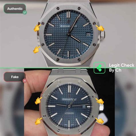 How To Spot Real Vs. Fake Audemars Piguet Royal Oak Watch